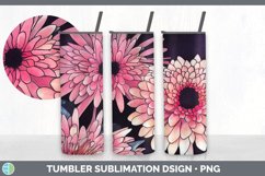 Chrysanthemums Tumbler Sublimation Bundle Product Image 5