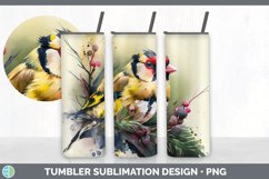 Goldfinch Bird Tumbler Sublimation Bundle Product Image 4