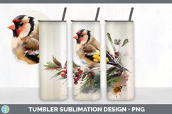 Goldfinch Bird Tumbler Sublimation Bundle Product Image 7