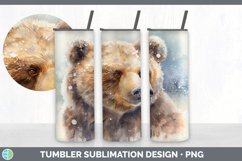 Winter Bear Tumbler Sublimation Bundle Product Image 3