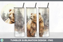 Winter Bear Tumbler Sublimation Bundle Product Image 6