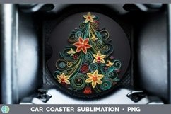 3D Christmas Tree Car Coaster | Bundle Coaster Designs Product Image 4