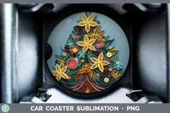 3D Christmas Tree Car Coaster | Bundle Coaster Designs Product Image 6