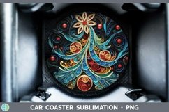 3D Christmas Tree Car Coaster | Bundle Coaster Designs Product Image 8