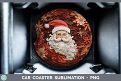 3D Santa Car Coaster | Bundle Coaster Designs Product Image 3