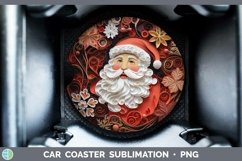 3D Santa Car Coaster | Bundle Coaster Designs Product Image 5