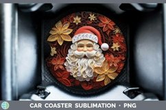 3D Santa Car Coaster | Bundle Coaster Designs Product Image 8