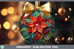 3D Poinsettia Ornament | Bundle Bauble Designs Product Image 8