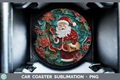 3D Santa Car Coaster | Bundle Coaster Designs Product Image 4