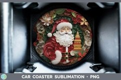 3D Santa Car Coaster | Bundle Coaster Designs Product Image 5