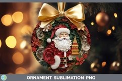 3D Santa Ornament | Bundle Bauble Designs Product Image 5