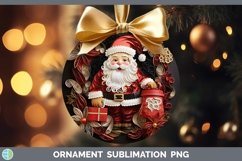 3D Santa Ornament | Bundle Bauble Designs Product Image 7