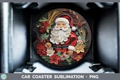 3D Santa Car Coaster | Bundle Coaster Designs Product Image 8