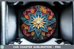 3D Christmas Snowflakes Car Coaster | Bundle Coaster Designs Product Image 7