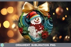3D Snowman Ornament | Bundle Bauble Designs Product Image 7