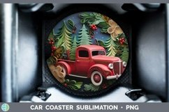 3D Vintage Truck Car Coaster | Bundle Coaster Designs Product Image 5