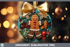 3D Gingerbread Man Ornament | Bundle Bauble Designs Product Image 7