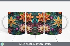 3D Christmas Ornaments Mug Wrap | Bundle Coffee Cup Designs Product Image 6