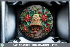 3D Jingle Bells Car Coaster | Bundle Coaster Designs Product Image 6