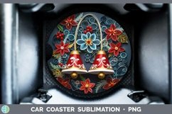 3D Jingle Bells Car Coaster | Bundle Coaster Designs Product Image 8
