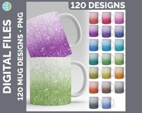 Watercolor Mug Wrap PNG Sublimation Designs Mega Bundle Product Image 7