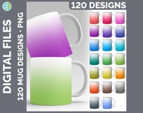 Watercolor Mug Wrap PNG Sublimation Designs Mega Bundle Product Image 8