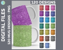 Watercolor Mug Wrap PNG Sublimation Designs Mega Bundle Product Image 9