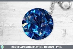 Holographic Dark Blue Keychain | Bundle Keyring Designs Product Image 2