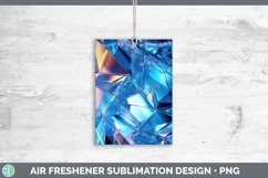 Holographic Cyan Air Freshener | Bundle Car Freshener Product Image 4