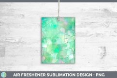 Holographic Light Green Air Freshener | Bundle Car Freshener Product Image 5