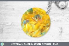 Holographic Yellow Keychain | Bundle Keyring Designs Product Image 2