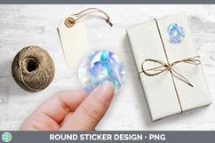 Holographic Rainbow Stickers | Round Labels Bundle Product Image 2