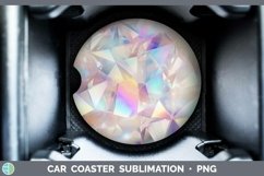 Holographic Rainbow Car Coaster | Bundle Coaster Designs Product Image 3