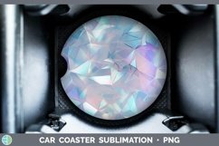 Holographic Rainbow Car Coaster | Bundle Coaster Designs Product Image 6