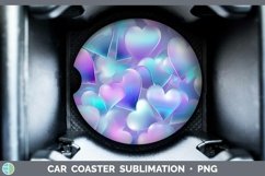 GorgeousHearts Car Coaster design.