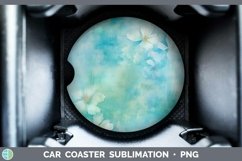 GorgeousWatercolor Car Coaster design.