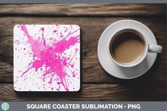 GorgeousPink Square Coaster design.