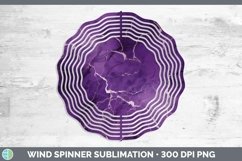 Purple Marble Wind Spinner Sublimation Spinner Designs Product Image 1
