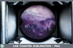GorgeousPurple Car Coaster design.