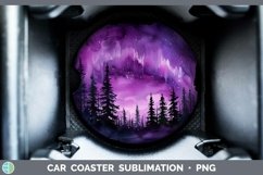 GorgeousPurple Car Coaster design.