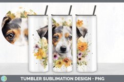 Watercolor Jack Russell Terrier Dog Tumbler | Sublimation 20 Product Image 2