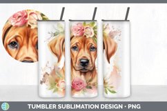 Watercolor Rhodesian Ridgeback Dog Tumbler | Sublimation 20 Product Image 6