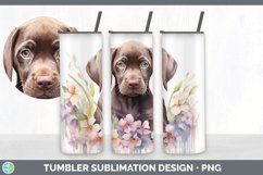 Watercolor Shorthaired Pointer Dog Tumbler | Sublimation 20 Product Image 3