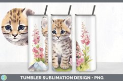 Wild Cats Andean Mountain Cat Tumbler Sublimation 20 oz Skin Product Image 1