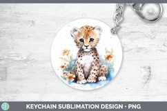 GorgeousWild Cats Keychain design.