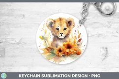 GorgeousWild Cats Keychain design.