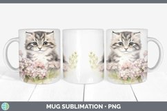 Wild Cats Pallas Cat Mug Wrap Sublimation Coffee Cup Designs Product Image 1