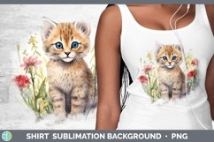 Wild Cats Pampas Cat Shirt Sublimation Sublimation Backgroun Product Image 1