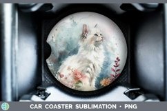 GorgeousBoho Cat Car Coaster design.