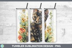 GorgeousBoho Cat Tumbler design.